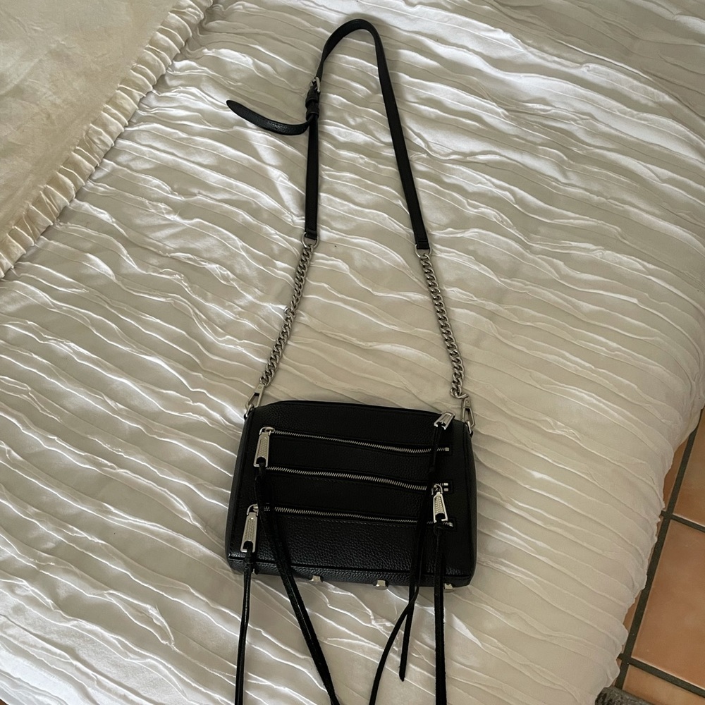 Rebecca Minkoff 5 zip crossbody bag